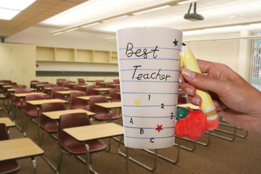 A 'best teacher mug' a good Christmas present or not? 