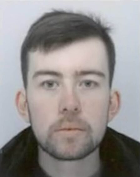 Police mugshot of Alex Davies