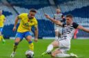 Lewis Vaughan gave Raith Rovers the lead against Queen's Park. Image: Raith Rovers FC.