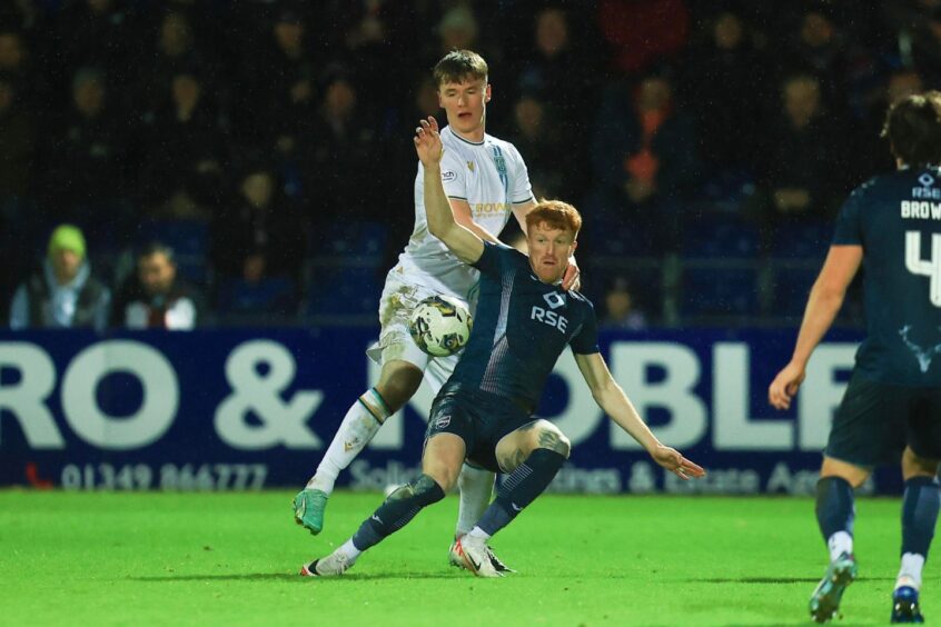 Aaron Donnelly battles with Simon Murray last season - could they be team-mates soon? Image: David Young/Shutterstock