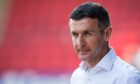 Jim McIntyre took charge of Arbroath for the first time. Image: SNS.