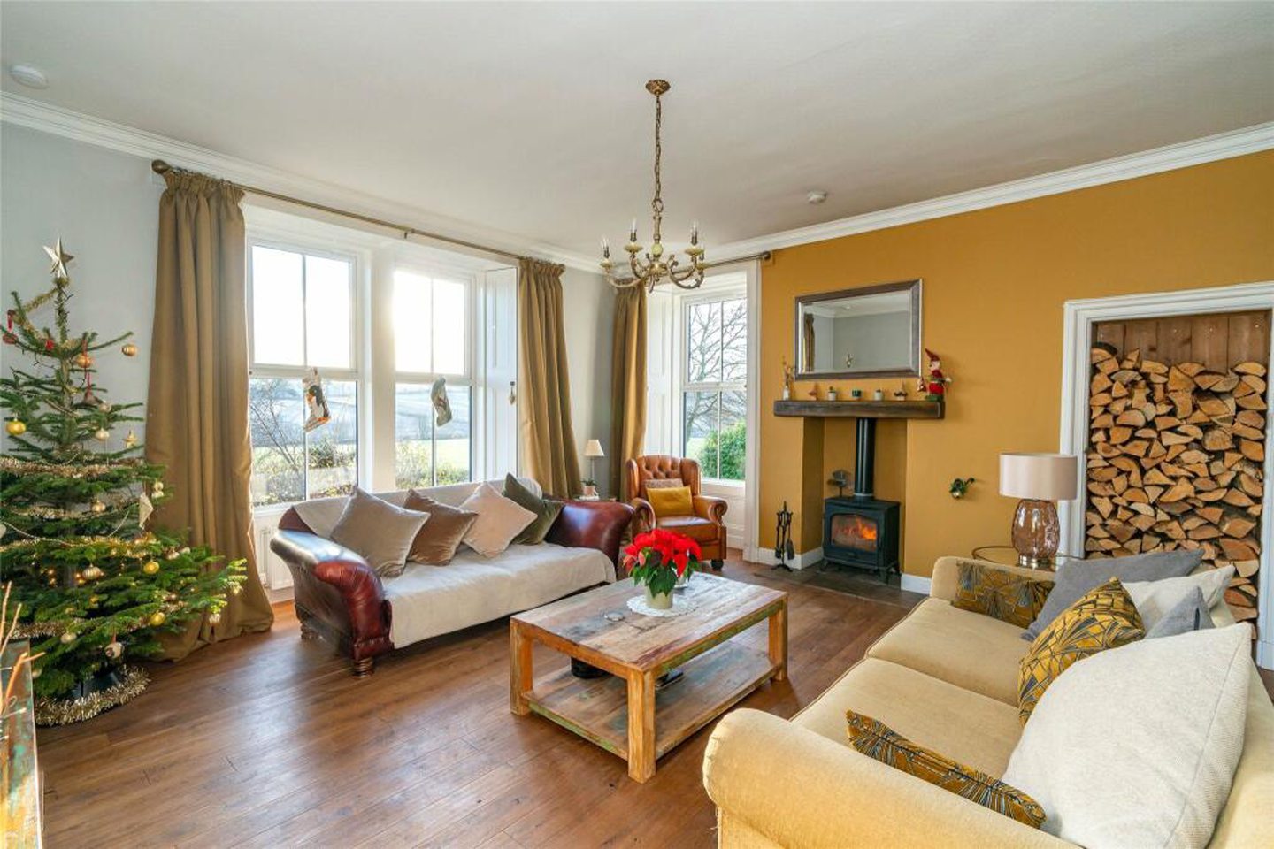 £650k Fife farmhouse set in beautiful countryside for sale