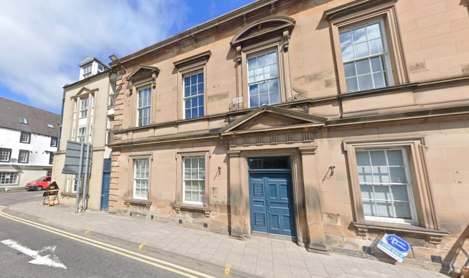 3 South Street, Perth, exterior. A two storey Georgian-style building close to the River Tay.