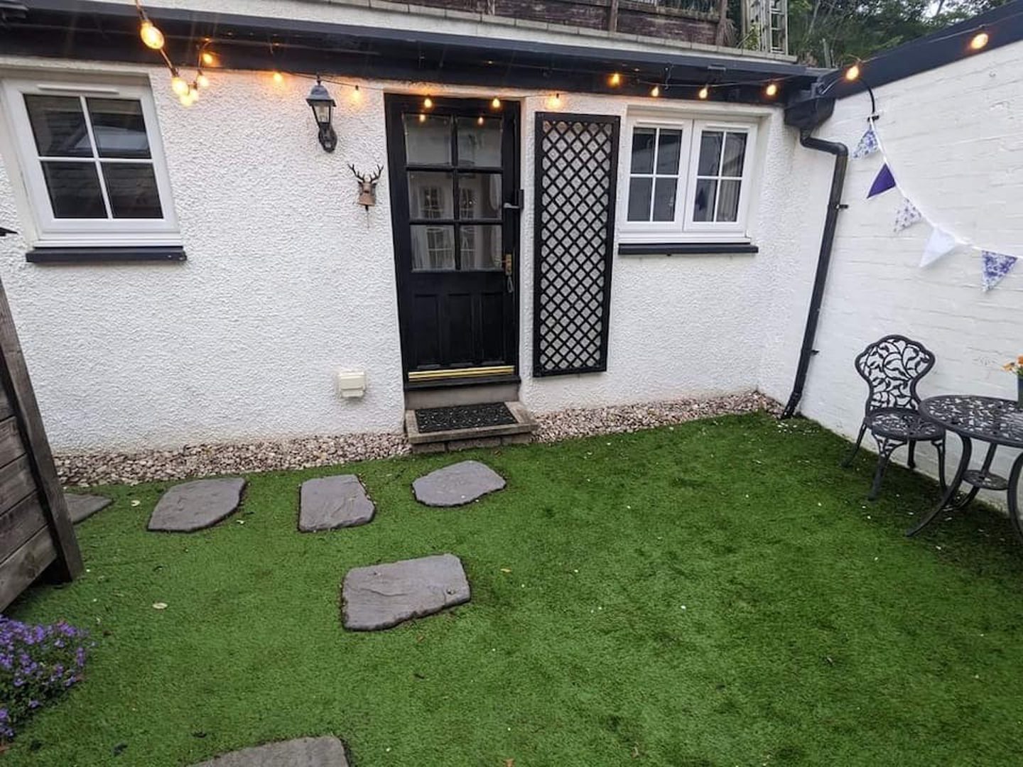 Exterior of The Buddon Bothy in Barry.