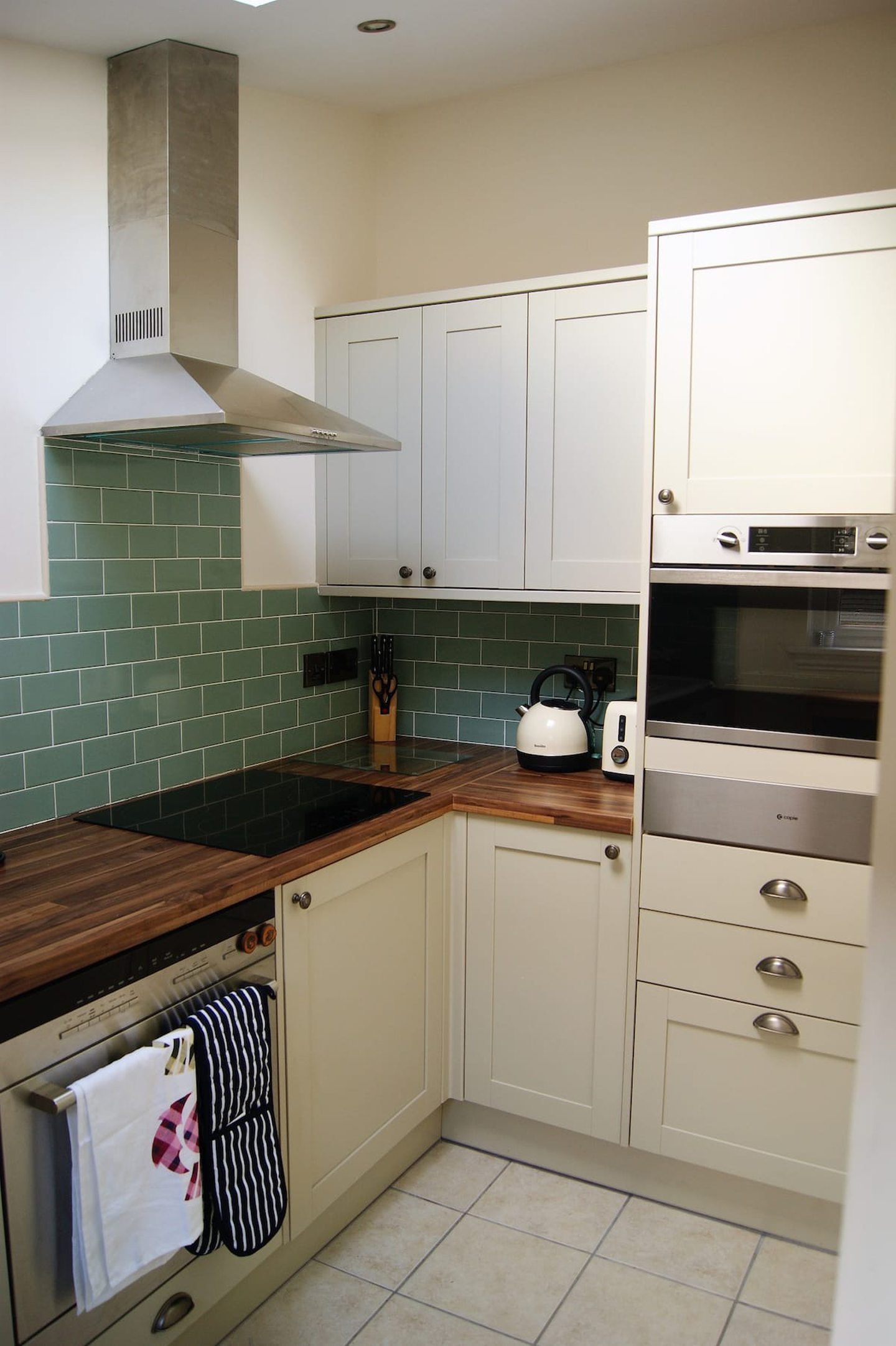The Angus Airbnb's stylish kitchen