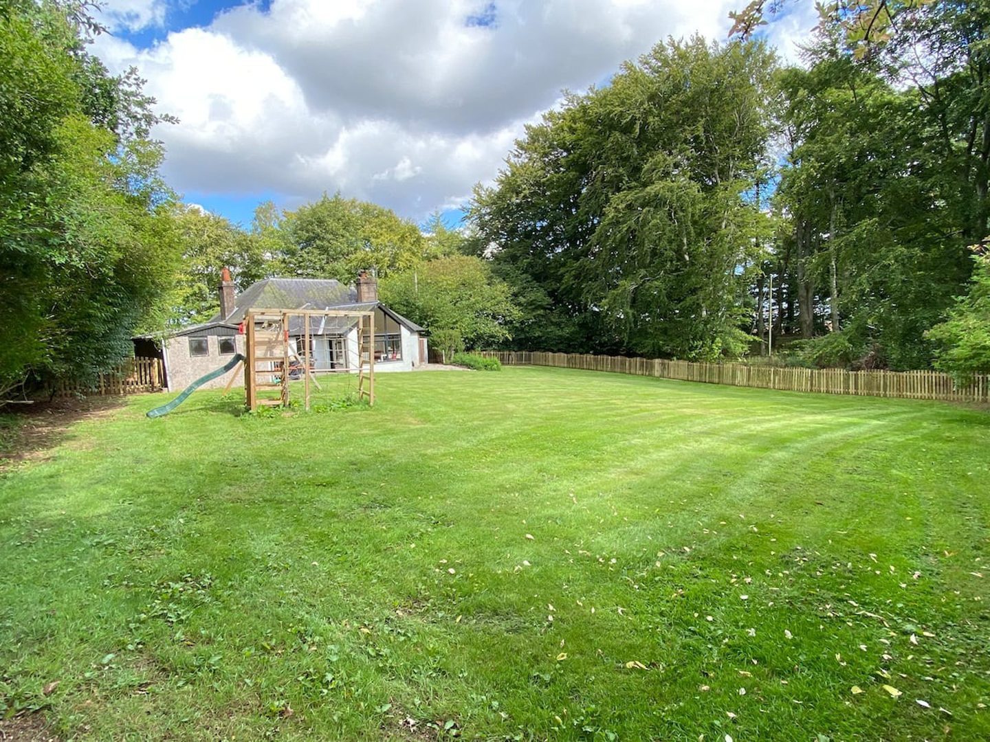 The Gate Lodge's large garden.