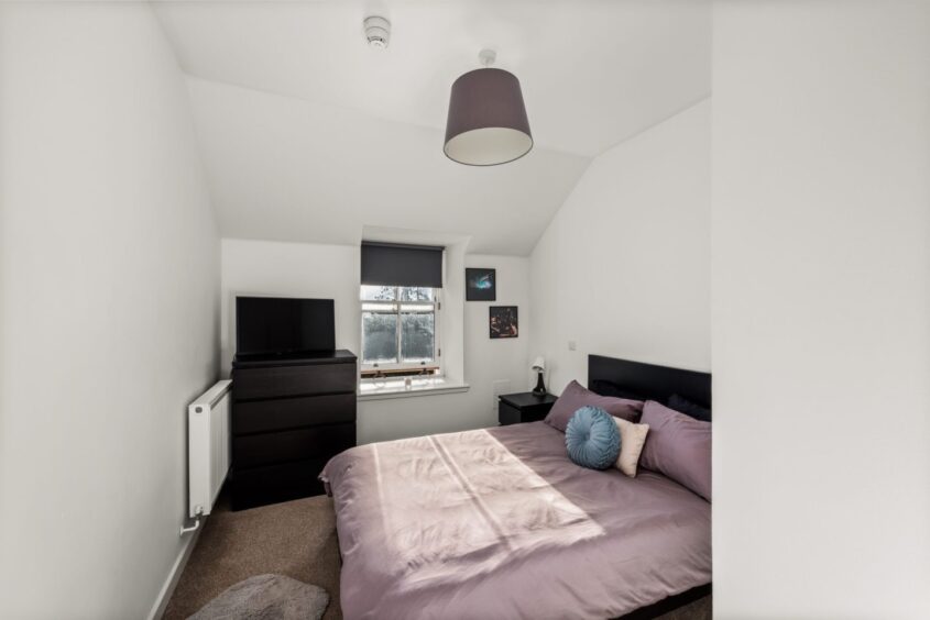 The double bedrooms both face the same way.