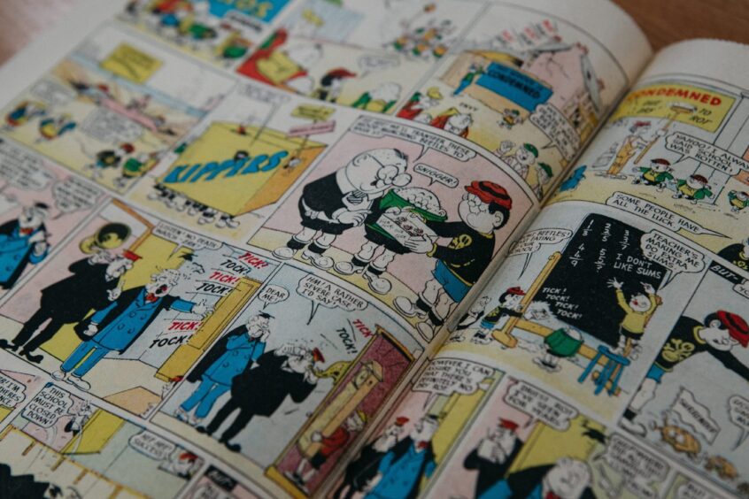Old issues of the Beano and Dandy can be found in DC Thomson's archive room