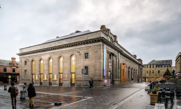 Exterior of Perth Museum.