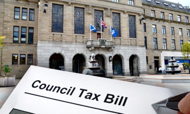 Council Tax debt Dundee