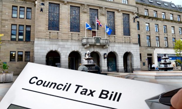 Council Tax debt Dundee