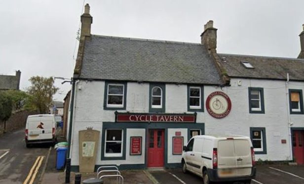 Popular Fife Pub The Cycle Tavern, in Auchtermuchty