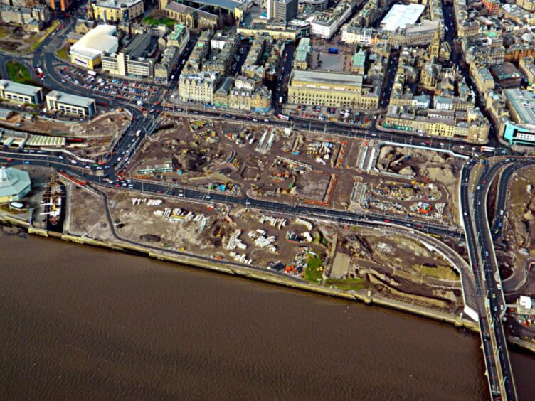 Dundee waterfront, 2015. Image: Jim Cromby. 