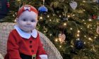 Six-month-old Fearne Dalgetty, from Brechin, enjoyed her first Christmas. Image: Lauren and Ross Dalgetty.