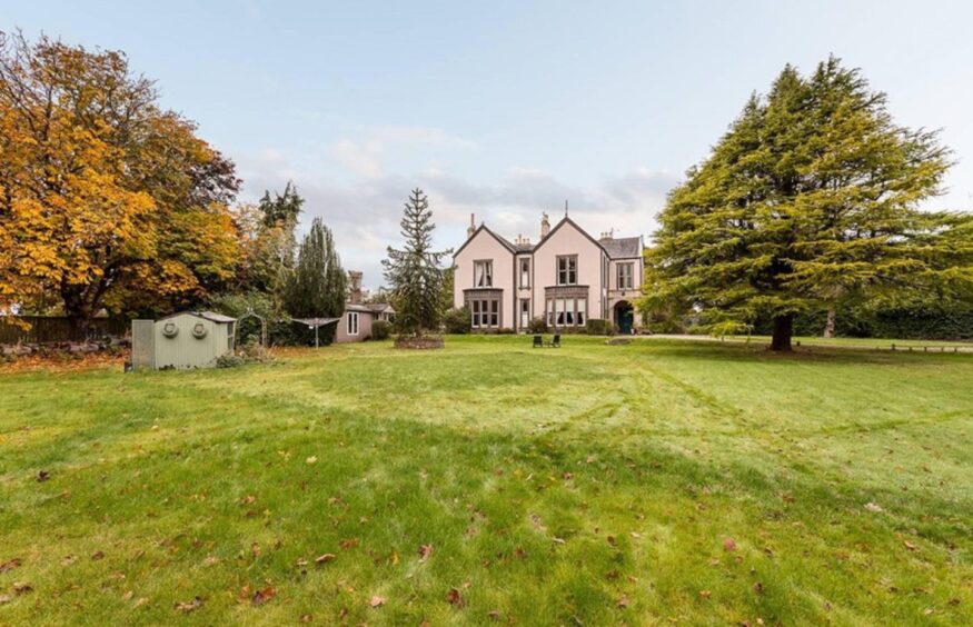 Fernlea is set in an acre of its own grounds. Image: McEwan Fraser Legal