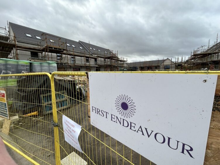 Developer, First Endeavour LLP, is building affordable homes for Fife Council.