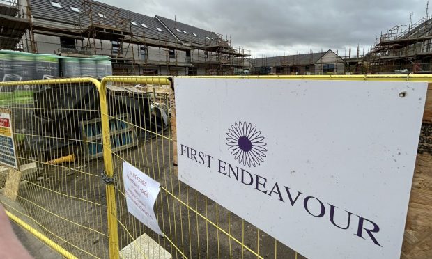 Developer, First Endeavour LLP, is building affordable homes for Fife Council.