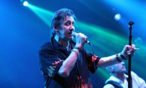 Shane MacGowan was worse for wear during his time in Perthshire. Image: DC Thomson.