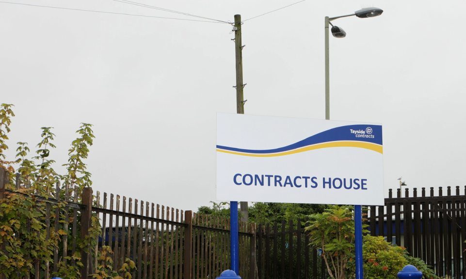 Tayside Contractors headquarters.