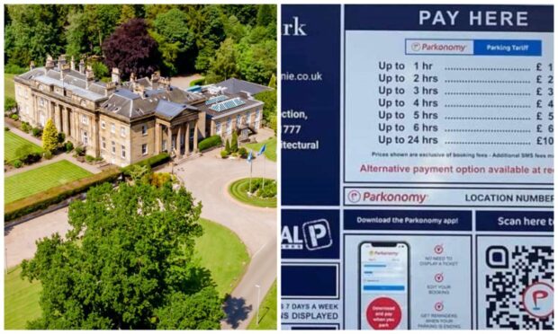 Balbirnie House in Glenrothes introduce new parking rules