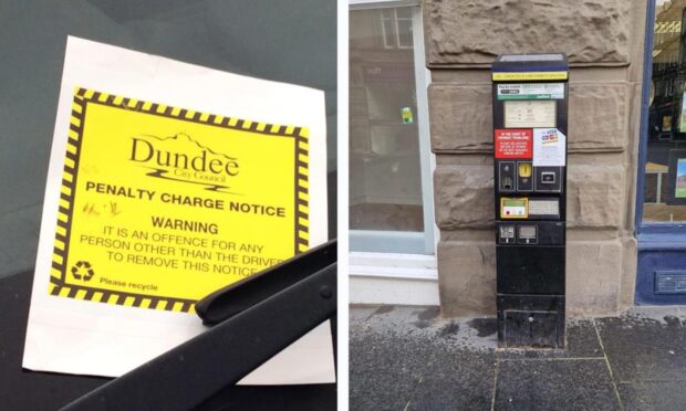 Driver hit with parking ticket in Dundee for not having mobile phone
