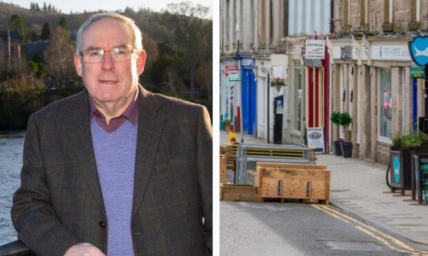 Councillor Chris Ahern is against the outdoor seating at Brewdog in Perth