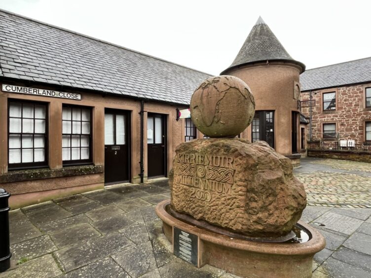 Cumberland Close in Kirriemuir at the centre of a street-naming row.