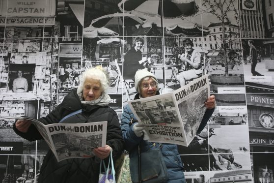 The Dundonian Exhibition, curated by the Evening Telegraph, has brought hundreds of people back to the Keiller Centre