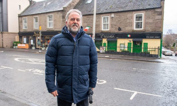 Gary Langlands, chair of the local community council, who talks us through his favourite things to do in the West End. Image: Kim Cessford/DC Thomson.