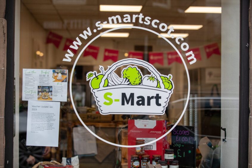 S-Mart social supermarket Forfar