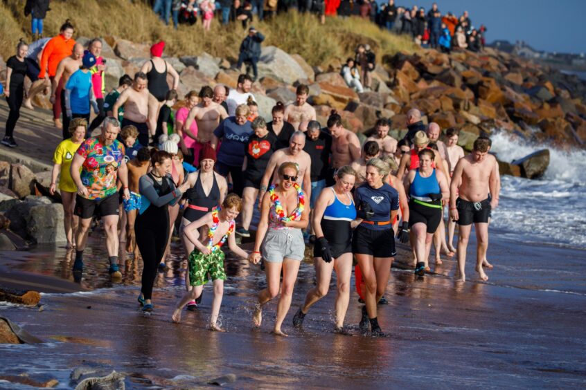 Carnoustie new year's day dook