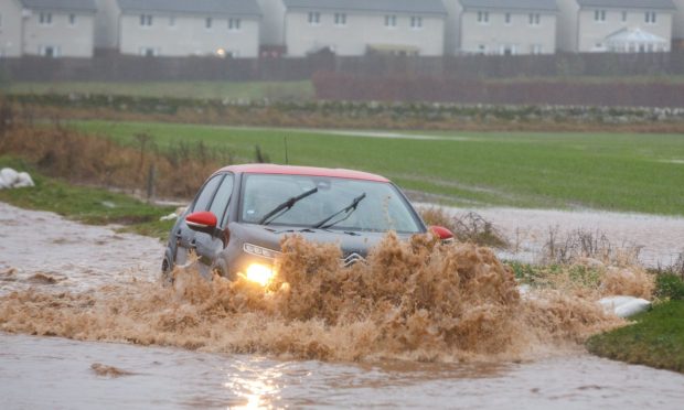 Fresh weather warning of rain and snow issued for Tayside and Fife days after Storm Gerrit