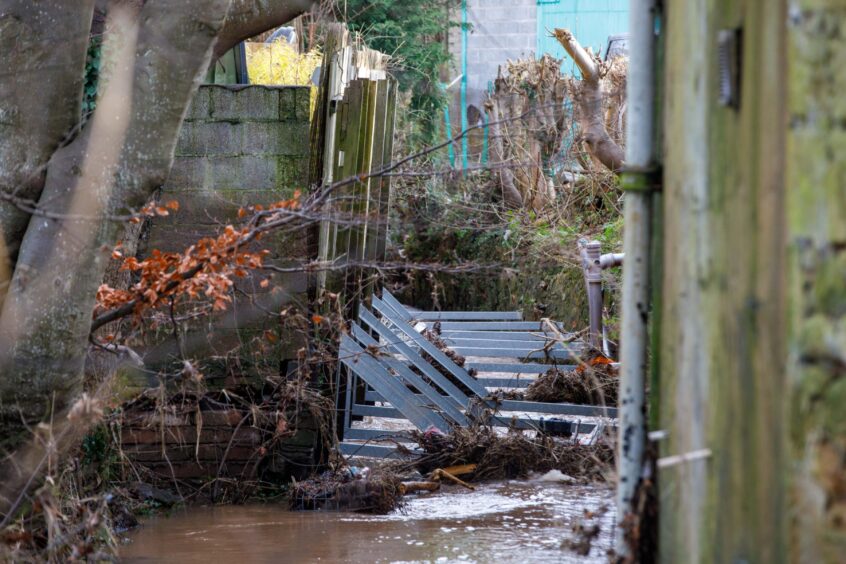 Flooding in Cupar