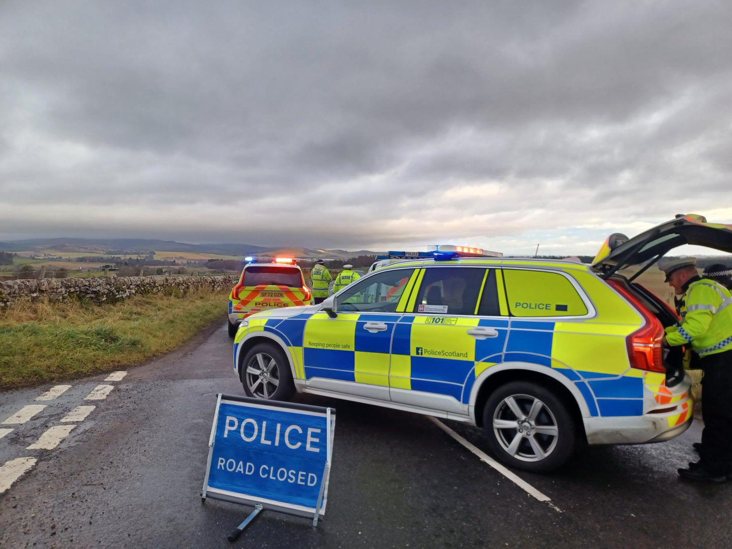 Kirriemuir widow thanks locals after husband killed in crash