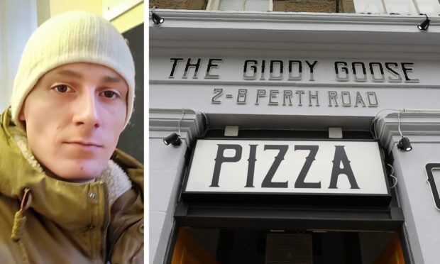 Marc Jenkins raided the Giddy Goose in Dundee.