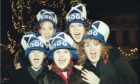 These revellers in Dundee are bringing in the year 2000. Image: DC Thomson.