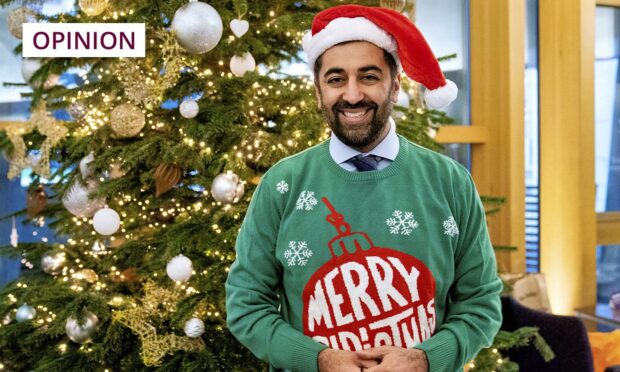 Will Humza Yousaf become the grinch who stole Christmas with latest tax plans? Image: Jane Barlow/PA Wire
