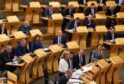 Shona Robison Scottish budget parliament