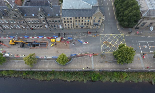 Perth's Tay Street "super sewer".