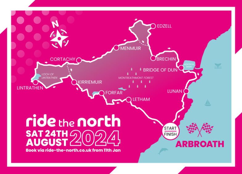 Ride the North 2024 map