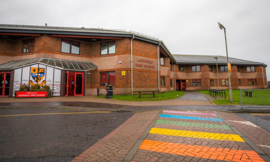 Lochgelly High School had an 81% attendance rate in 2022-23