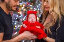 Kirkcaldy couple Rachael and Michael are celebrating Christmas with their 'miracle' baby Daisy