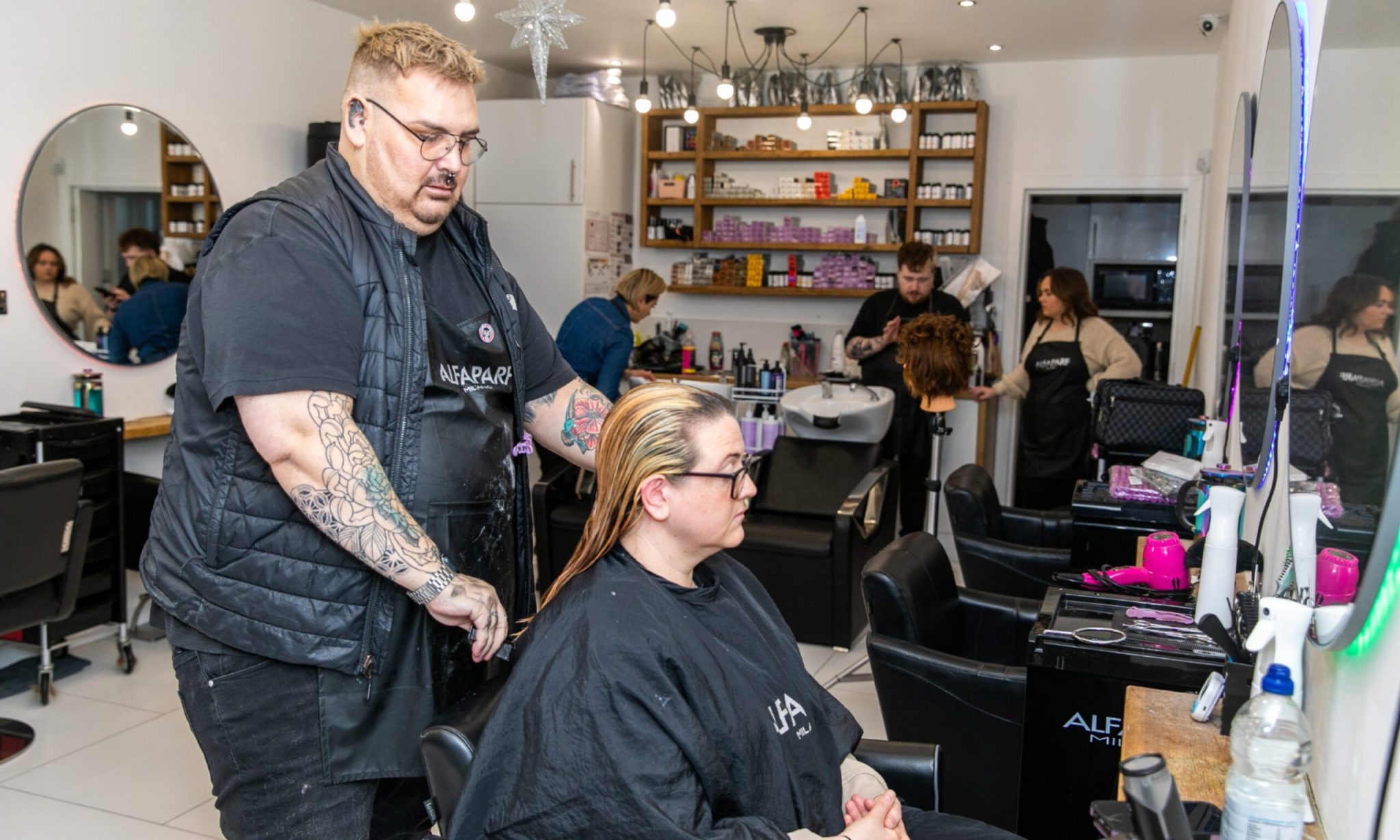Fife hairdresser's big plans for business after 'rollercoaster' years