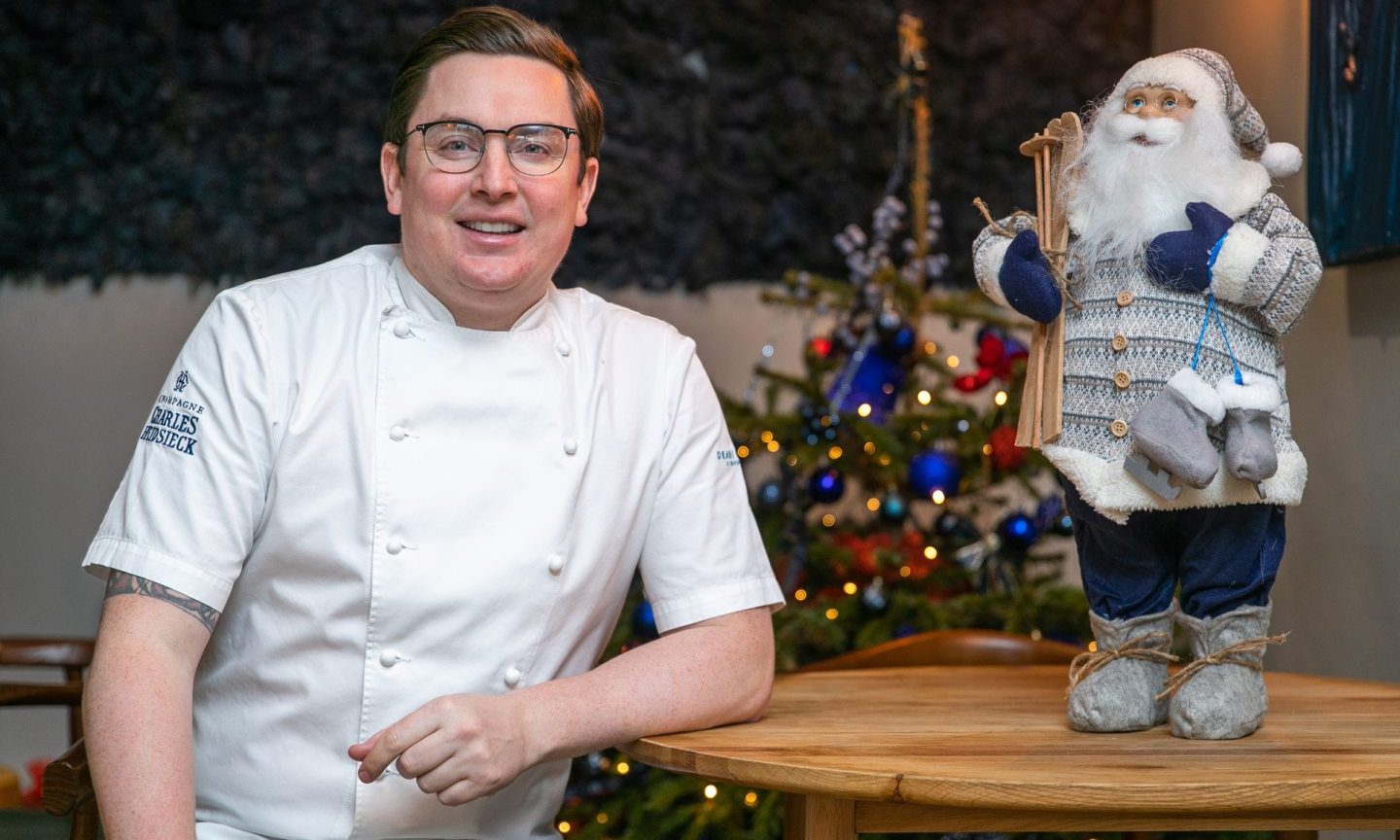 Chef Dean Banks inside Haar. Image: Steve Brown/DC Thomson