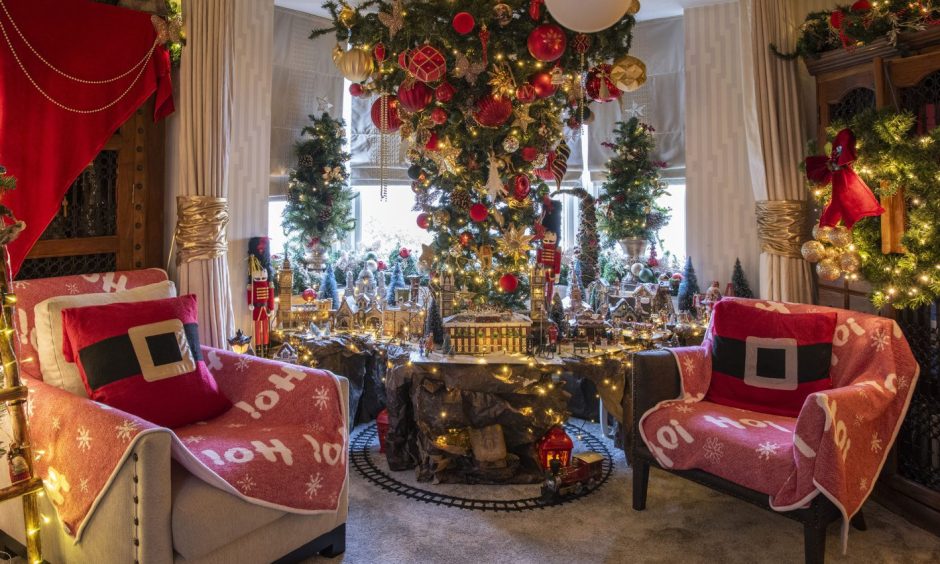 Inside the Perthshire contender for Scotland's Christmas Home of the Year 2023. 