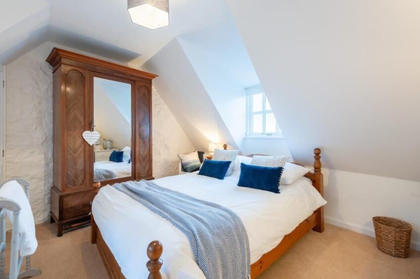 Bedroom at St Monans townhouse for sale 