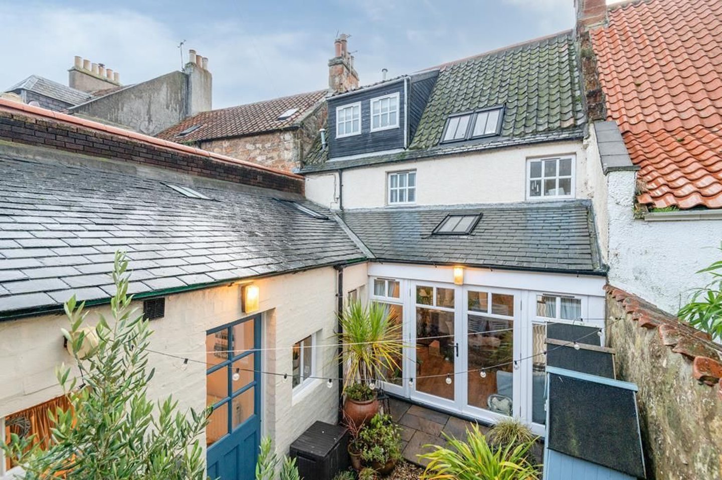 Fife townhouse overlooking St Monans harbour for sale