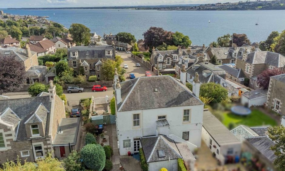 This Broughty Ferry flat was the most viewed property on TSPC in November. 