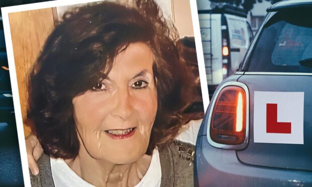 Violet Christie, a driving instructor in Dunfermline for 45 years, has died.