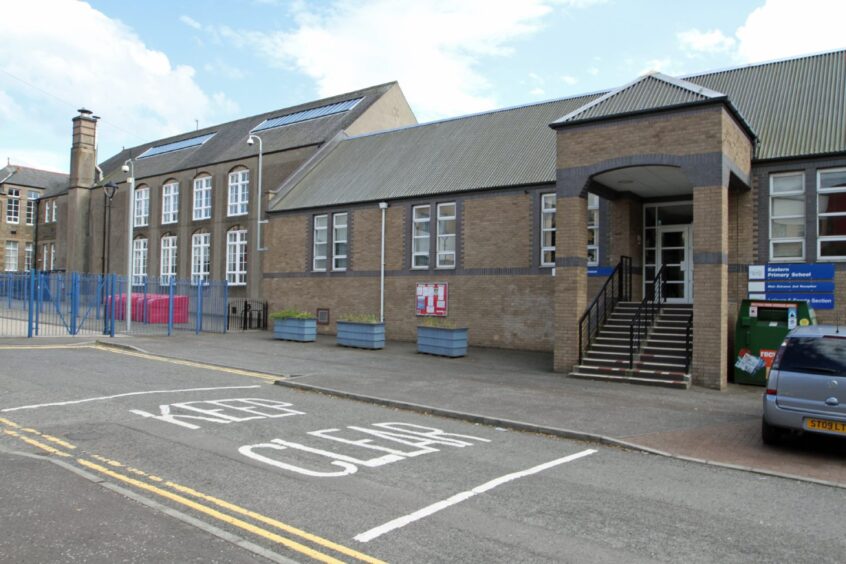 School Exclusion Zone parking recently came in at Eastern Primary in Dundee